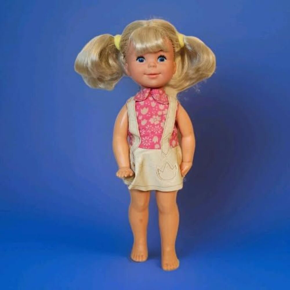 Mattel 😊 SHOPPIN' SHERYL  DOLL 1970 14" Shopping Cheryl Original Outfit